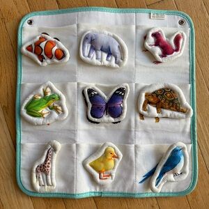 Lovevery Quilted Critter Pockets 19-21 months